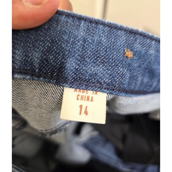 Coldwater Creek Women's Mid-Rise Straight Leg Denim Jeans Size 14 - Picture 5 of 8